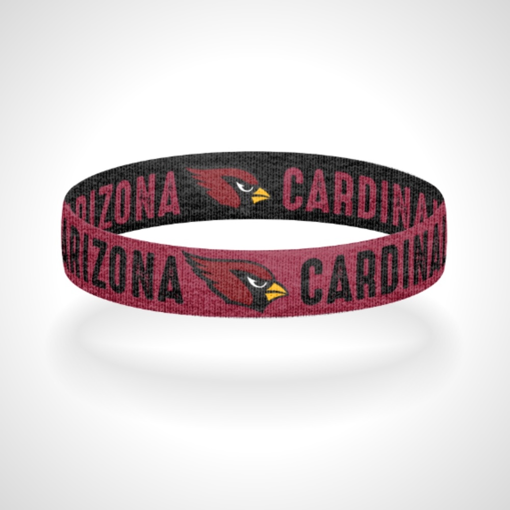 Reversible Arizona Cardinals Bracelet Wristband